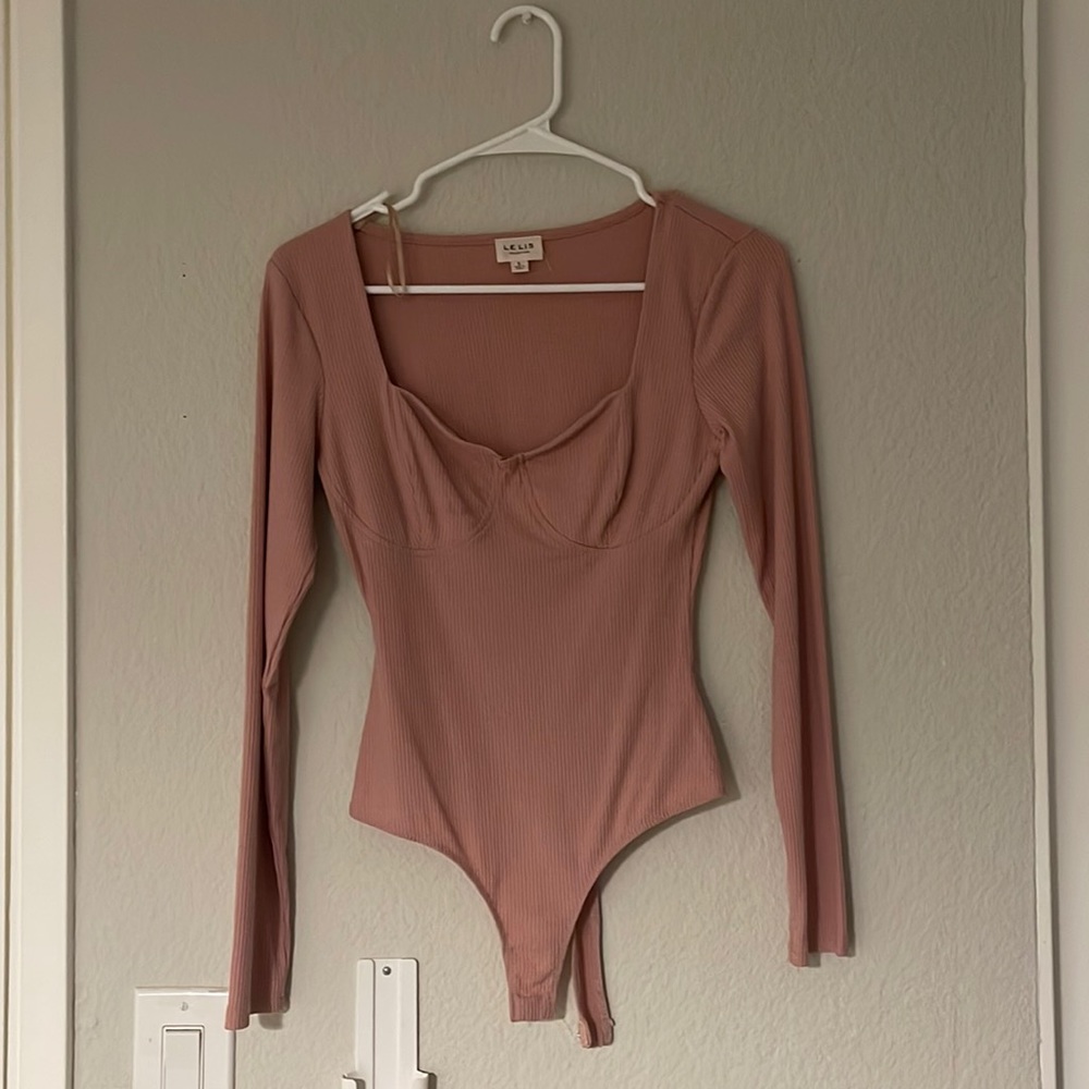 Pink bodysuit